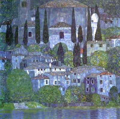 Church in Cassone by Gustav Klimt